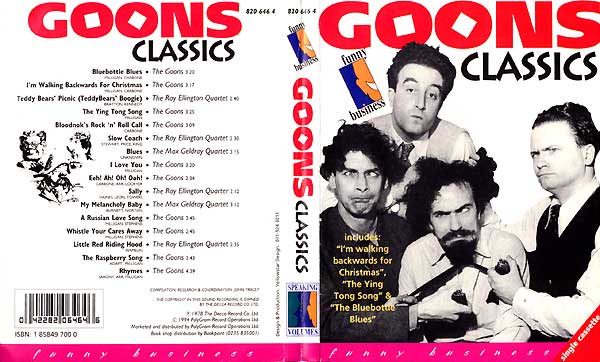 Goons Classics cassette cover