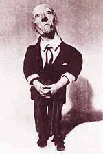 Henry Crun string puppet