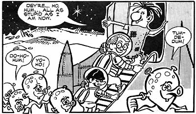 Bill Titcombe's TV Comic artwork