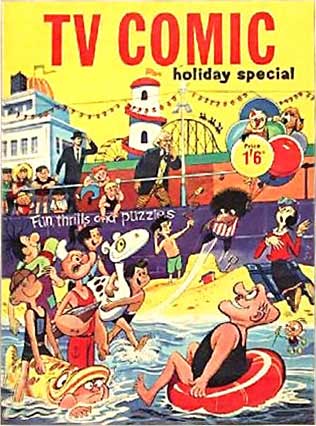 The 1966 TV Comic Holiday Special features Eccles Bluebottle 